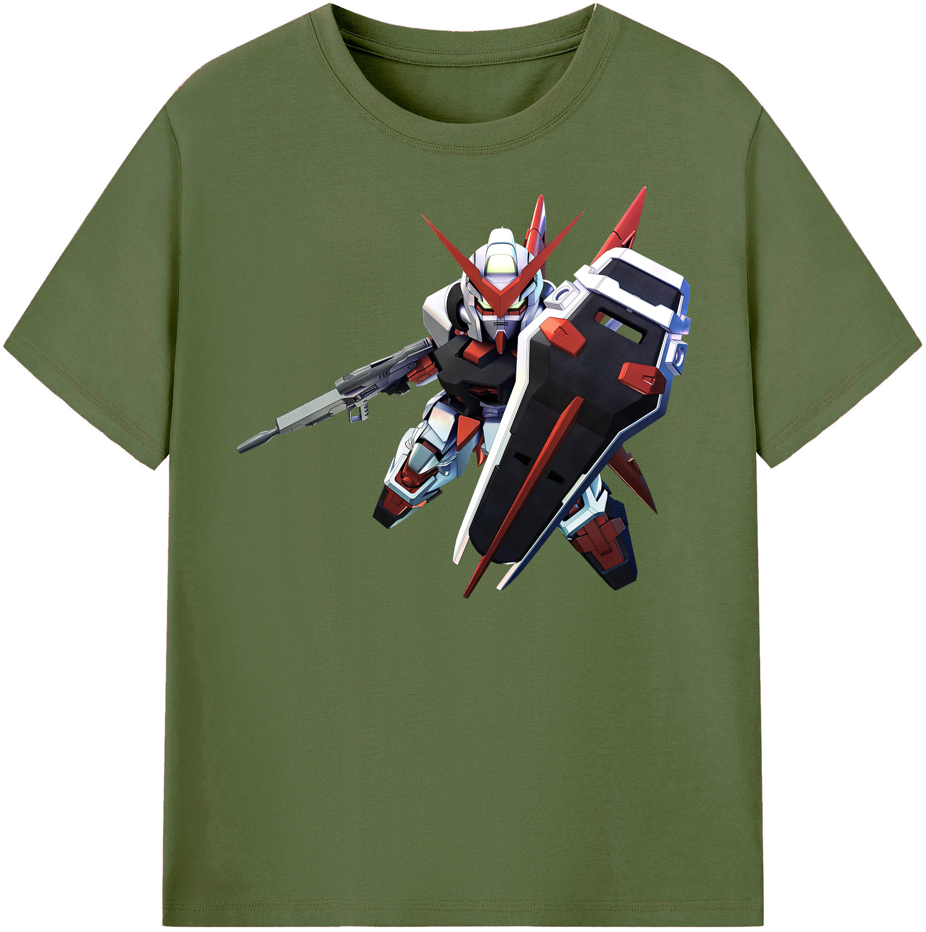 （画像用） 機動戦士ガンダム Mobile Suit Gundam 綿100％半袖Tシャツ（フロントプリント）